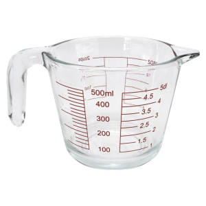 JARRA VIDRO MEDIDORA 500 ML
