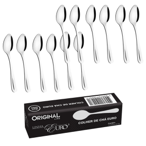 COLHER INOX CHA EURO