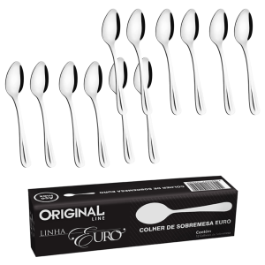 COLHER INOX S/MESA EURO